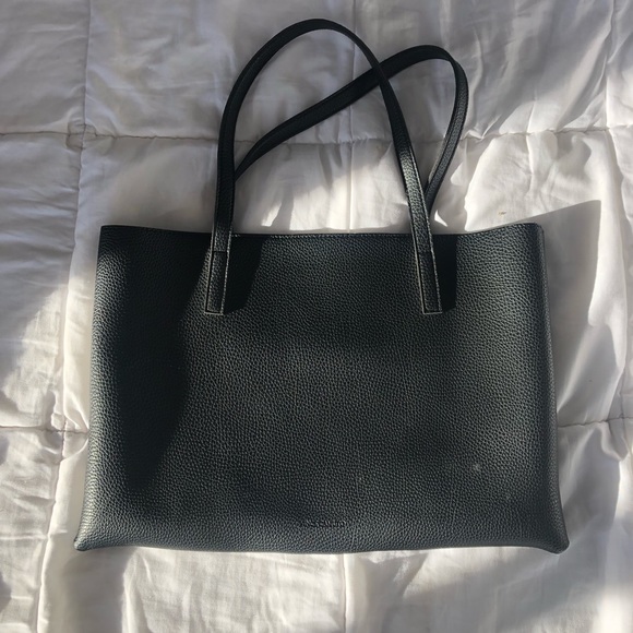 Vince Camuto Vegan Leather Luck Laptop Tote - Picture 2 of 6